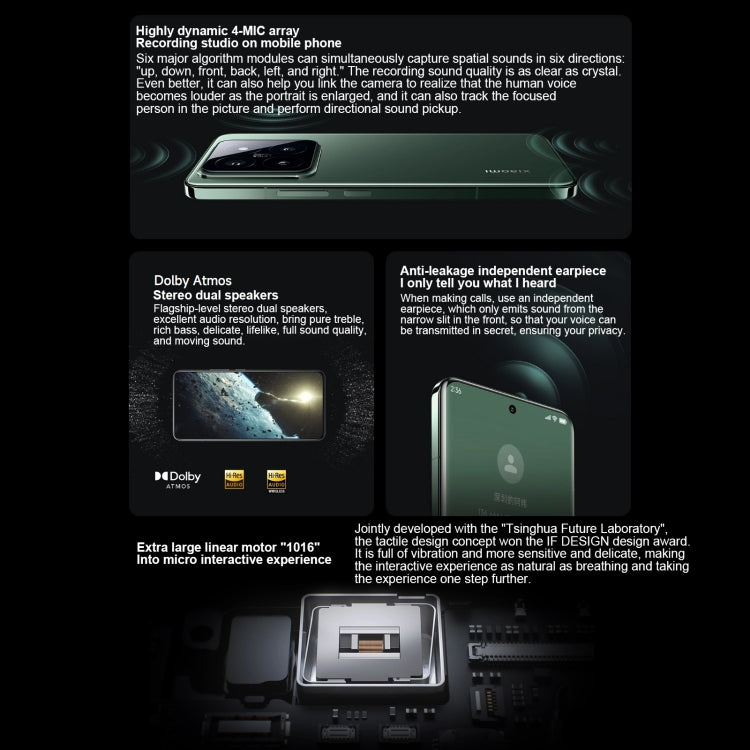 Xiaomi 14 Pro, 6.73 inch Xiaomi HyperOS Snapdragon 8 Gen 3 Octa Core 4nm up to 3.3GHz, NFC, Network: 5G Xiaomi 14 Pro, 6.73 inch Xiaomi HyperOS Snapdragon 8 Gen 3 Octa Core 4nm up to 3.3GHz, NFC, Network: 5G